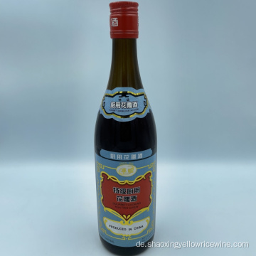 640 ml Glasflasche Shaoxing Huadiao Kochen Wein